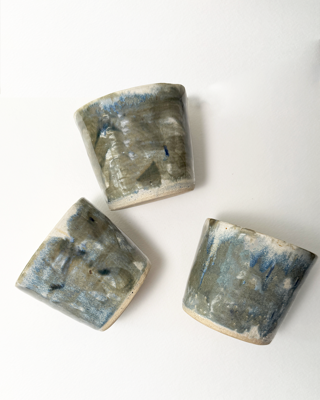Storm Glaze Cups