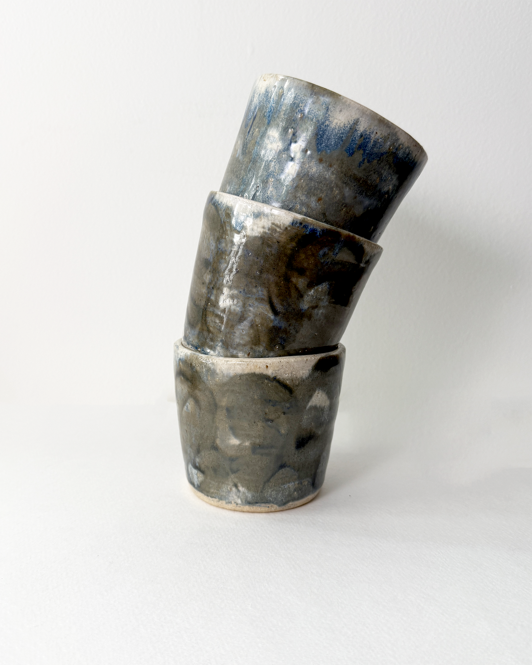 Storm Glaze Cups