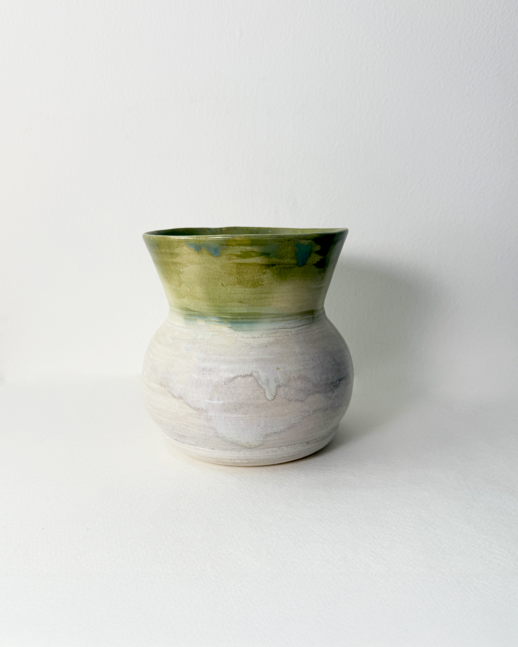 Moss & Cream Vase